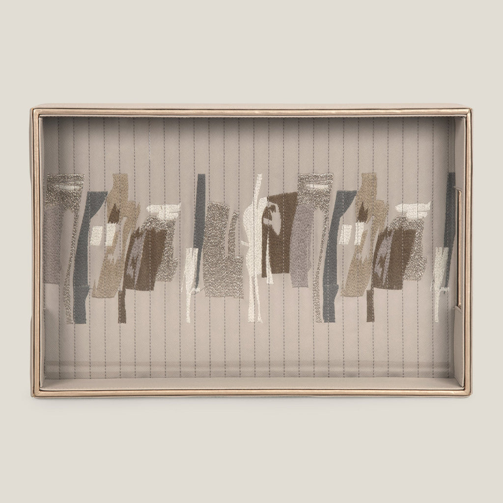 Zensar Beige Serving Tray