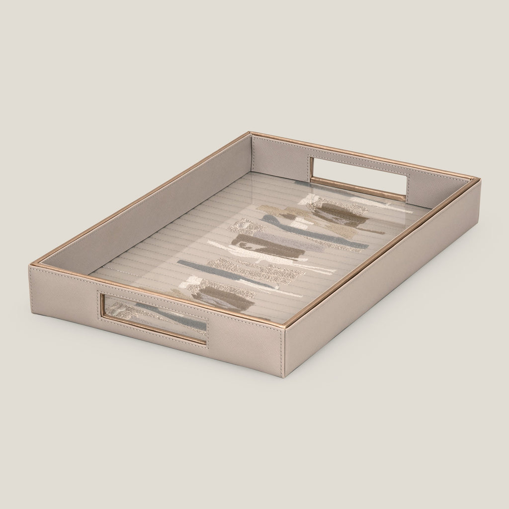 Zensar Beige Serving Tray