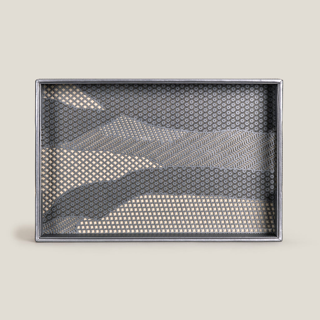 Beige & Grey Serving Tray