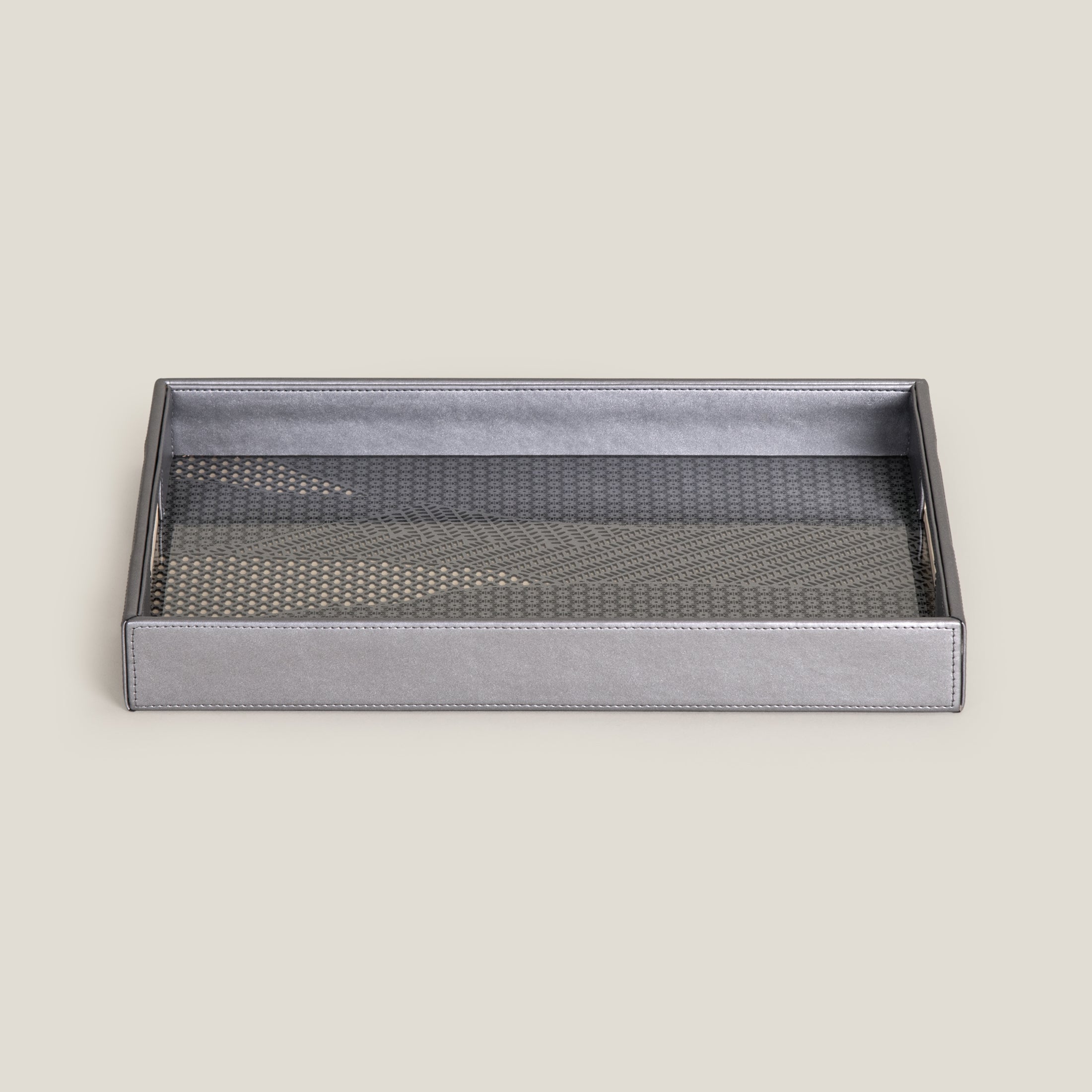 Beige & Grey Serving Tray