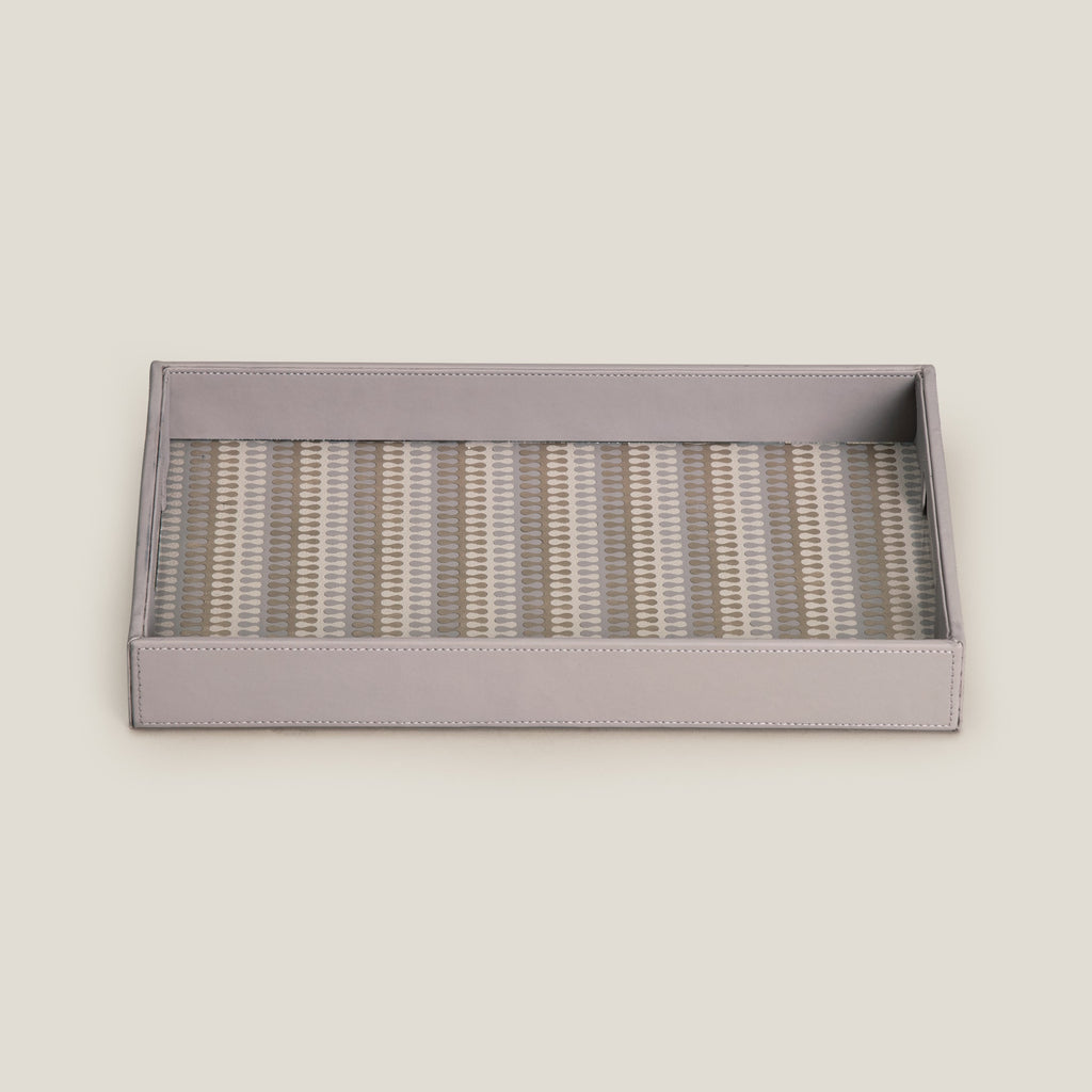 Grey & Gold Serving Tray