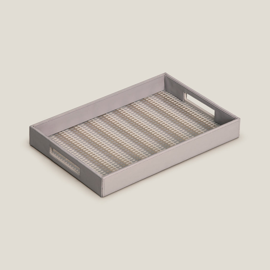 Grey & Gold Serving Tray