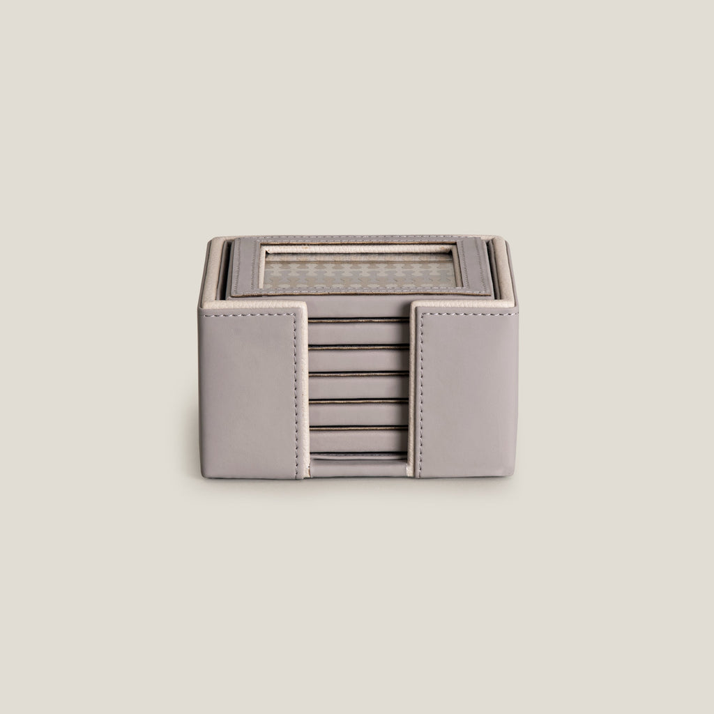 Grey & Gold Coaster Set of 6