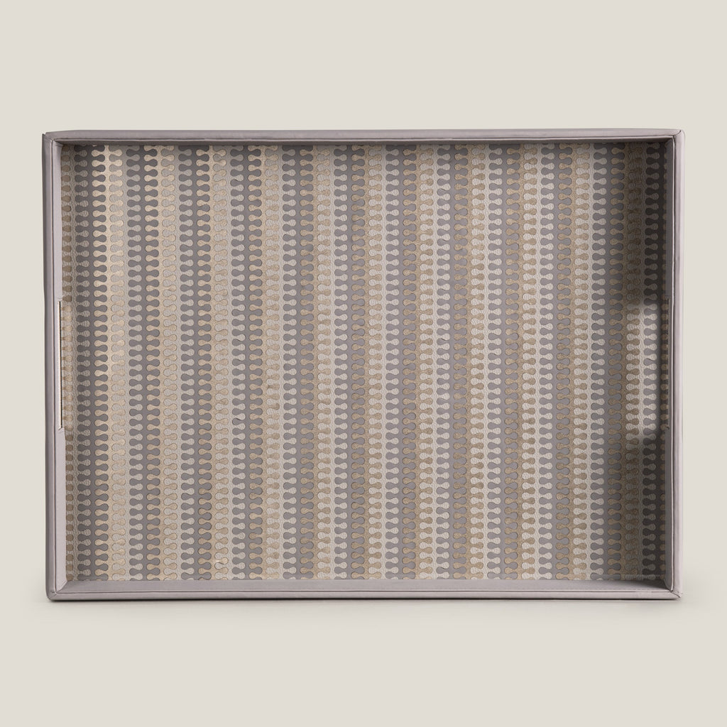 Grey & Gold Placing Serving Tray