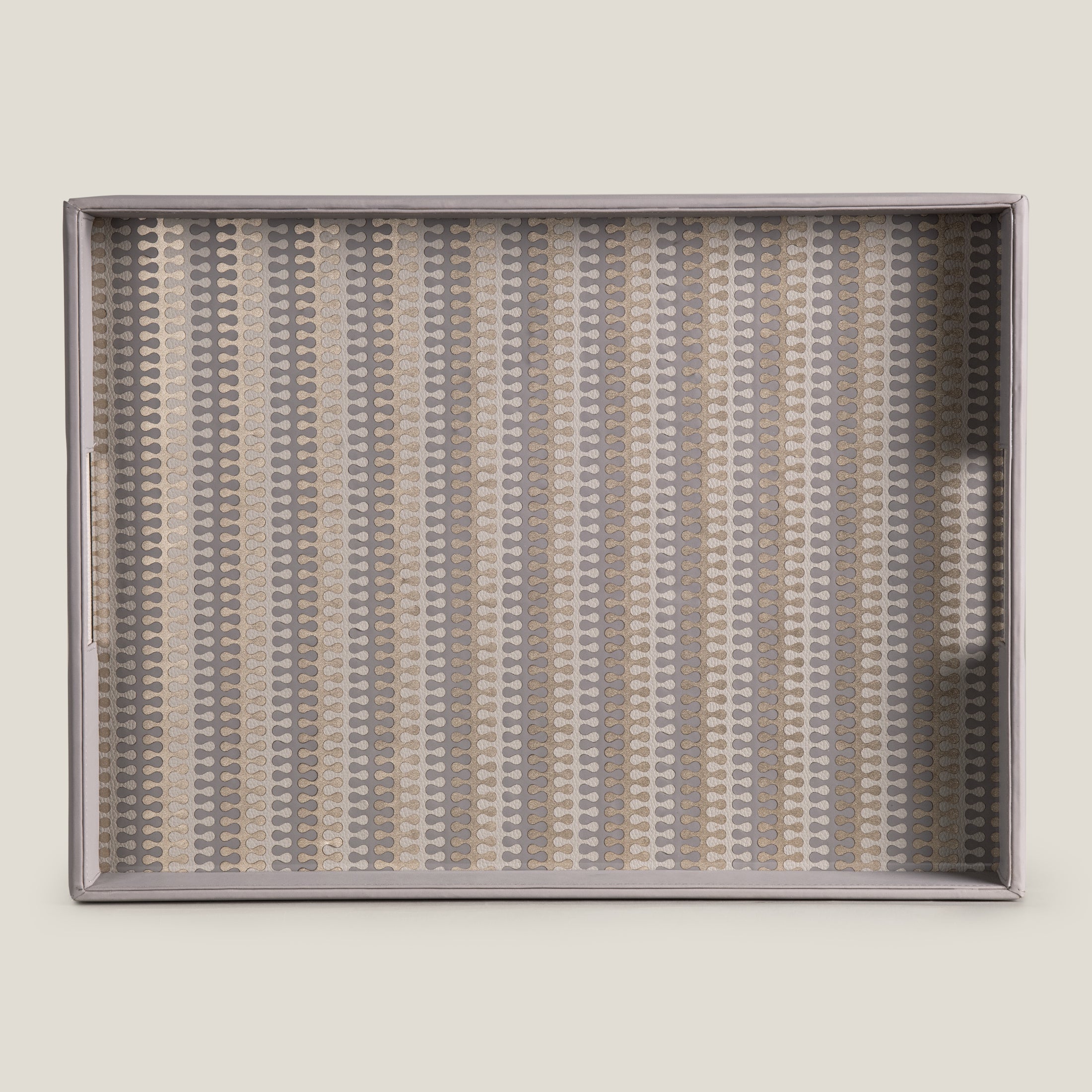 Grey & Gold Placing Serving Tray