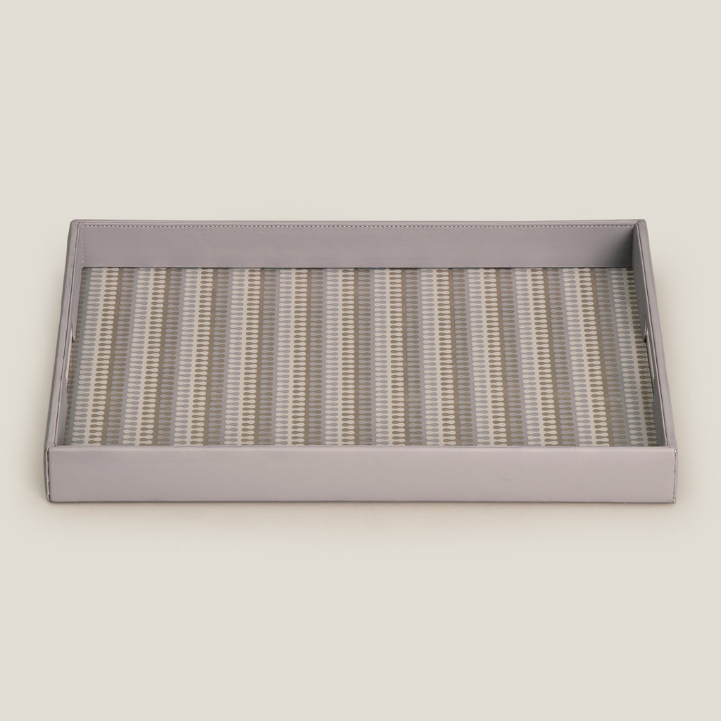 Grey & Gold Placing Serving Tray