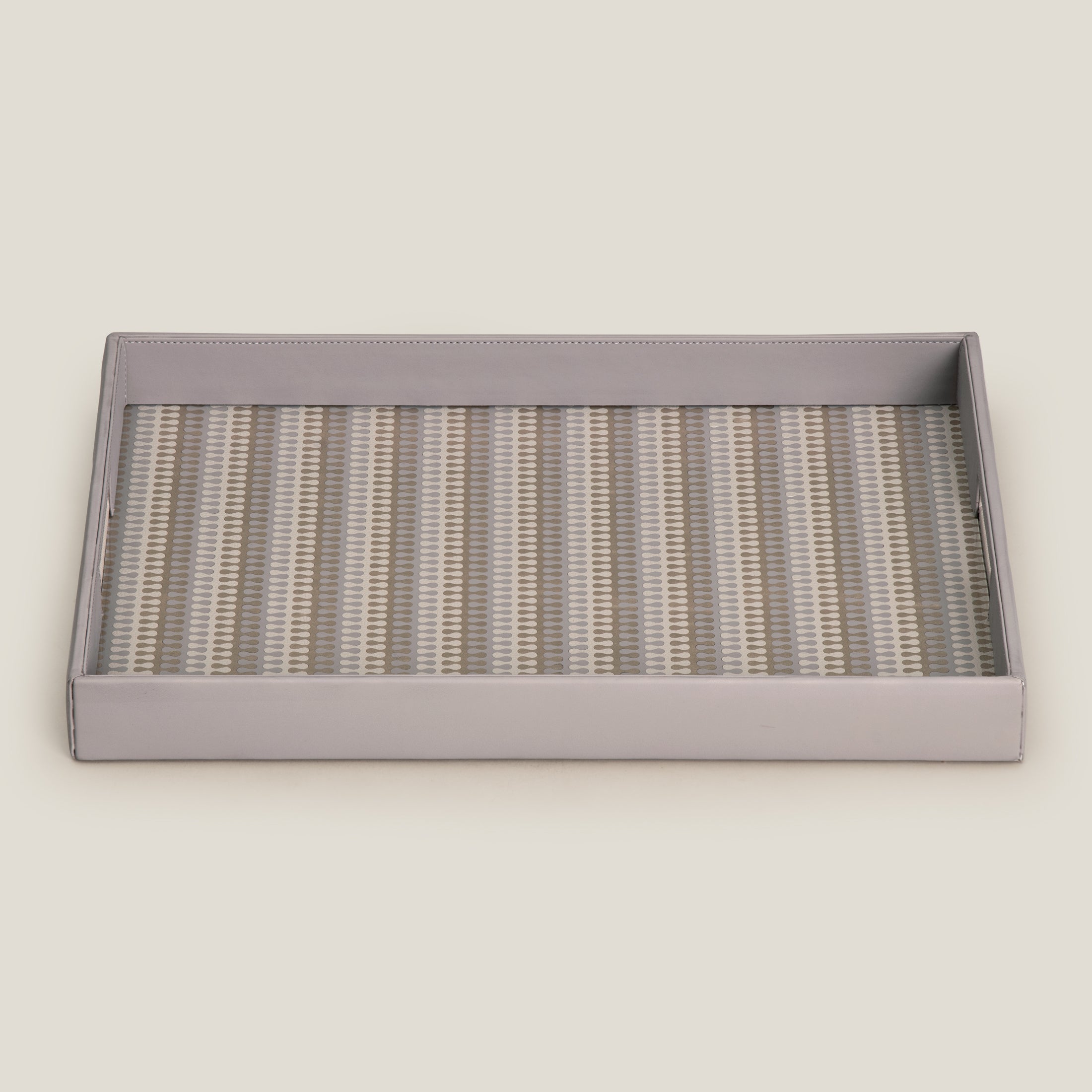 Grey & Gold Placing Serving Tray