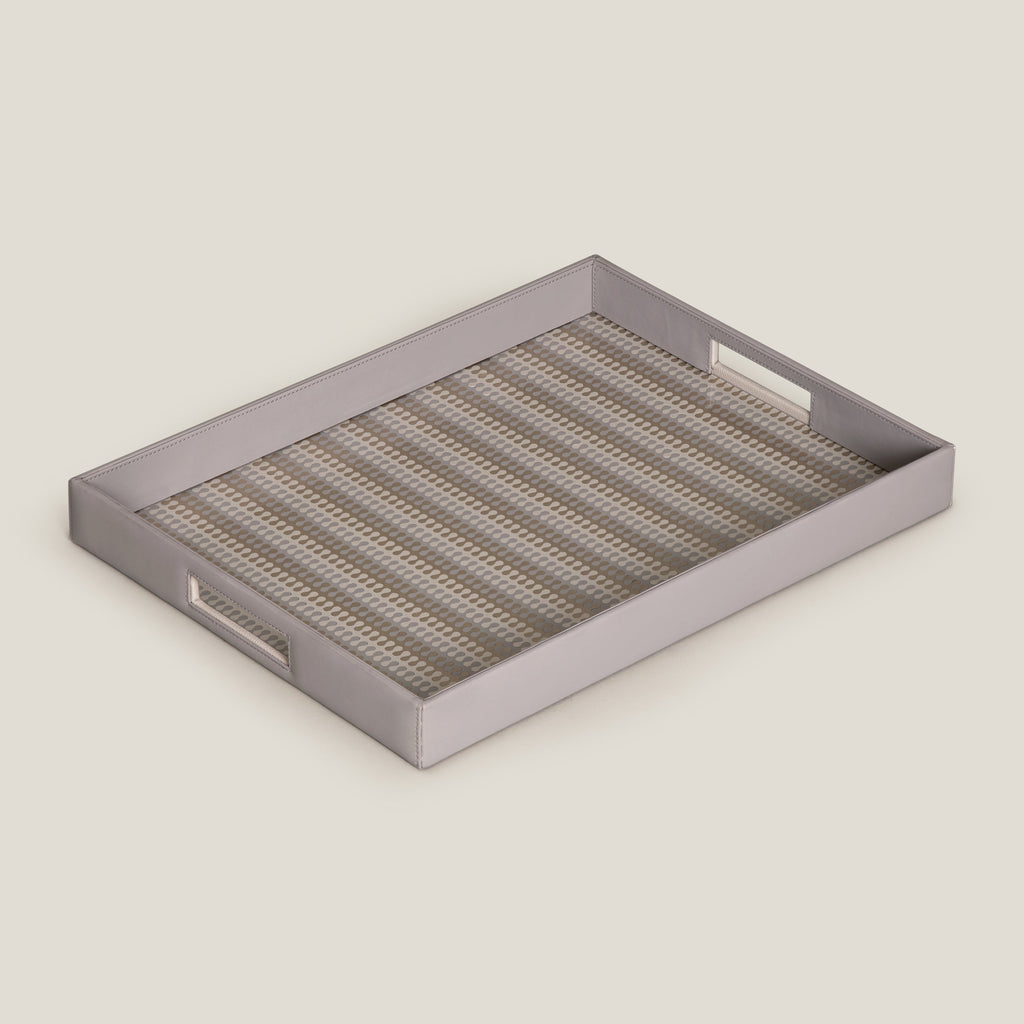 Grey & Gold Placing Serving Tray