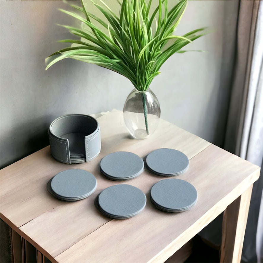 Coasters set of 6 pcs (Grey)